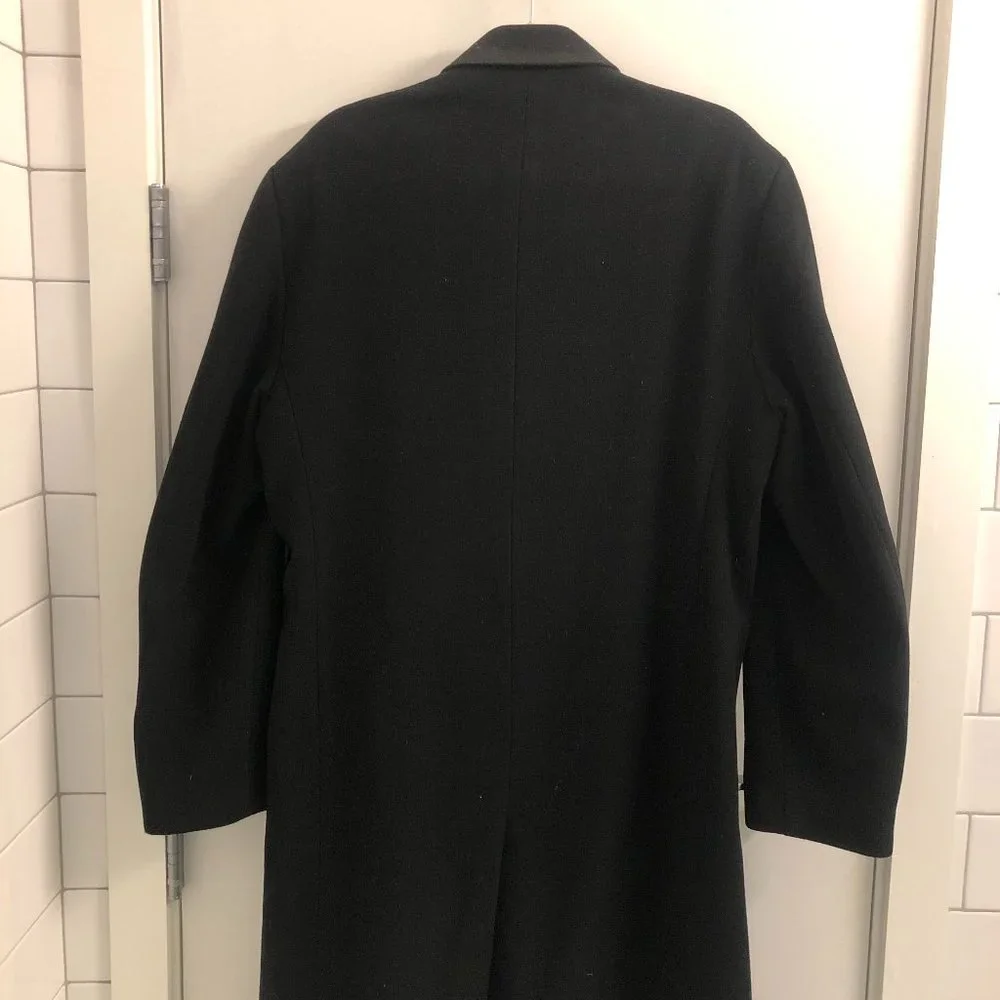 Wellington Executive Overcoat - Black - Picture 7 of 9